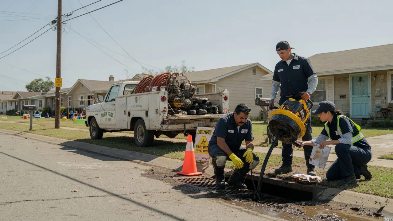 Drain Cleaning in Falls City, TX near me